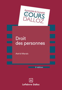 Droit des personnes 5ed