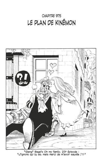 One Piece édition originale - Chapitre 975 - Le plan de Kinémon