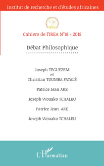 Débat philosophique - Cahiers de l'IREA n°18