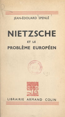 Nietzsche et le problème européen