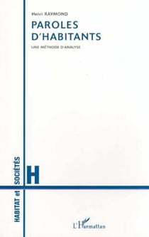 PAROLES D'HABITANTS - Une méthode d'analyse
