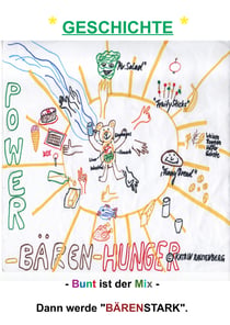 Bärenhunger!? - - Bunt ist der Mix - Dann werde "BÄRENSTARK".