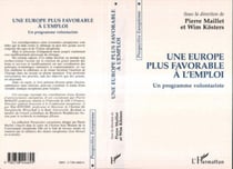 Une Europe plus favorable à l'emploi