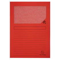 Lot de 10 chemises à fenêtres A4 - Forever - Carton recyclé - Exacompta