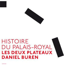 Histoire du Palais-Royal - les deux plateaux Daniel Buren