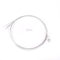 Collier court cable 3 rangs  Créalia - Gris