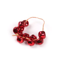 12 grelots rouge - 1.5 cm