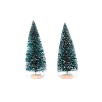 Set de 2 sapins 15 cm - Créalia