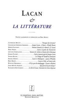 Lacan et la litterature