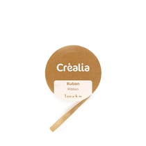 Ruban satin or - 5mx1cm - Cultura Collection - Créalia
