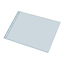 Lot de 10 pochettes perforées A3 horizontal - Plastique - Exacompta