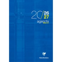 Agenda scolaire semainier 2026/2027 Exacompta - Modèles aléatoires - 21 x 29,7  cm - When 21 - Vendu à l'unité