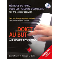 Doigt au but - Méthode piano - débutant