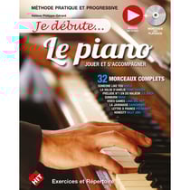 JE DEBUTE LE PIANO (+CD)