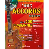 Le dico des accords de guitare