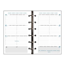 Recharge agenda semainier 2026 Exacompta - 8,1 x 12,6 cm - Exatime 14