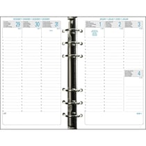 Recharge agenda semainier 2026 Exacompta - 10,5 x 17,2 cm - Exatime 17