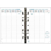 Recharge agenda scolaire semainier 2026 Exacompta - 14,2 x 21 cm - Exatime 21