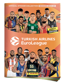 Album pour stickers à collectionner - 2024/25 EuroLeague Turkish Airlines - Panini