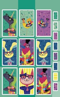 8 planches stickers appréciations - Book Stick