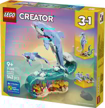 LEGO® 31385 - Animaux Marins : les Beaux Dauphins - LEGO® Creator 3-en-1