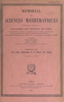 Les corps algébriques et la théorie des idéaux