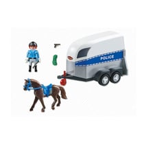 Policière avec cheval et remorque - Playmobil® - City Action - 6922