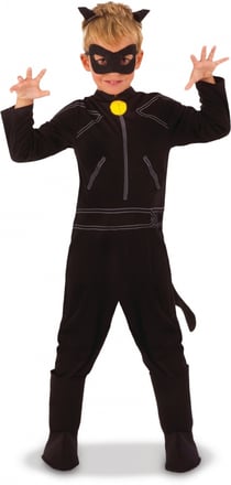 Déguisement - Masque en plastique - Black Panther - Déguisements pour Enfant  - Se déguiser et se maquiller - Fêtes et anniversaires