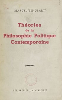 Théories de la philosophie politique contemporaine