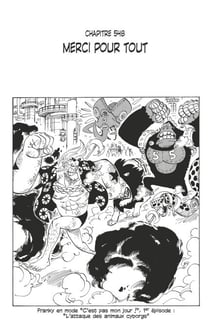 One Piece édition originale - Chapitre 548 - Merci pour tout