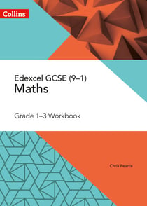 Edexcel GCSE Maths Grade 1-3 Workbook - 1 year licence