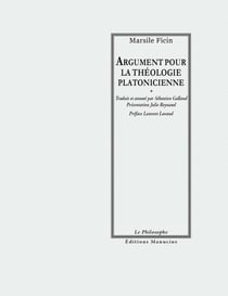 Argument pour la théologie platonicienne