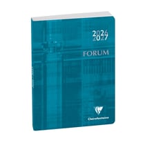 Agenda scolaire journalier 2025/2026 Exacompta - Vert - 12 x 17 cm - Forum Metric