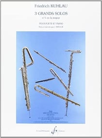 Trois grands solos opus 57 n° 1 en fa majeur - méthode