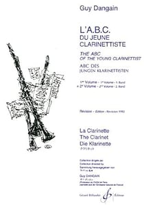 L’ABC du jeune clarinettiste. Volume 2 - méthode