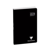 Agenda scolaire journalier 2026/2027 Exacompta - Noir - 10 x 15 cm - Forum Work & After Classic