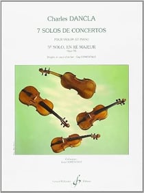 7 solos de concertos - 5e solo, en Ré majeur opus 94 - méthode