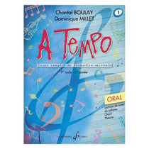 A tempo : oral Volume 1 - Méthode Formation Musicale - Débutant