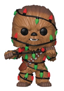 278 Chewbacca Avec Guirlande Noel
