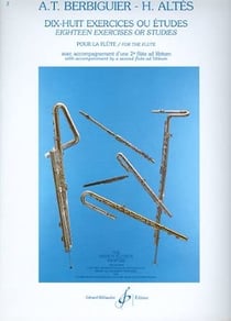 Dix-huit études - méthode