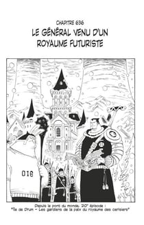 One Piece édition originale - Chapitre 636 - Le général venu d'un royaume futuriste