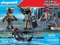 Playmobil® - Equipe des forces spéciales avec bandit - 71146 - Playmobil® City Action