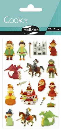 Stickers Chevaliers - Cooky