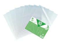 Oxford SHINE - pochette coin - A4 - pour 10 feuilles - incolore (pack de 10)