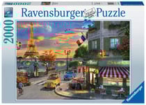 Ravensburger Puzzle 2000 pièces - Une soirée romantique à Paris
