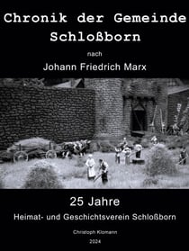 Chronik der Gemeinde Schloßborn - nach Johann Friedrich Marx