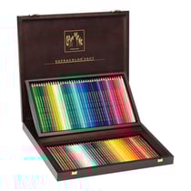 Coffret en bois Caran d'Ache - Supracolor® - 80 crayons de couleur