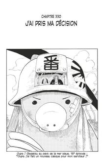 One Piece édition originale - Chapitre 330 - J'ai pris ma décision