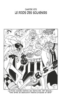 One Piece édition originale - Chapitre 1072 - Le poids des souvenirs