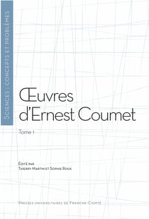 Œuvres d’Ernest Coumet (T.1)